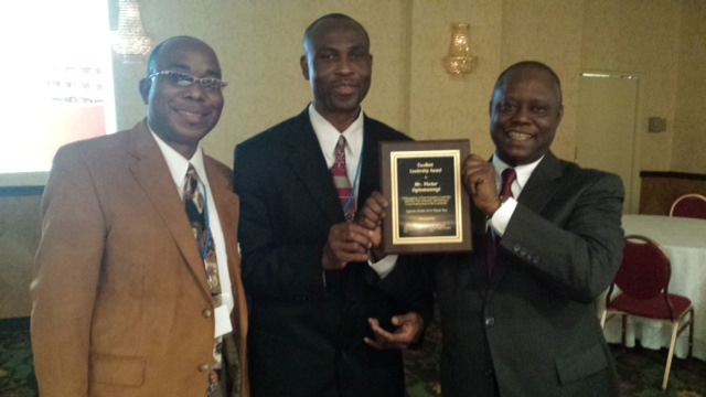 From left, are Mr. Osagie Igbinosun, Secretary-General Eghosa Old Boys Association