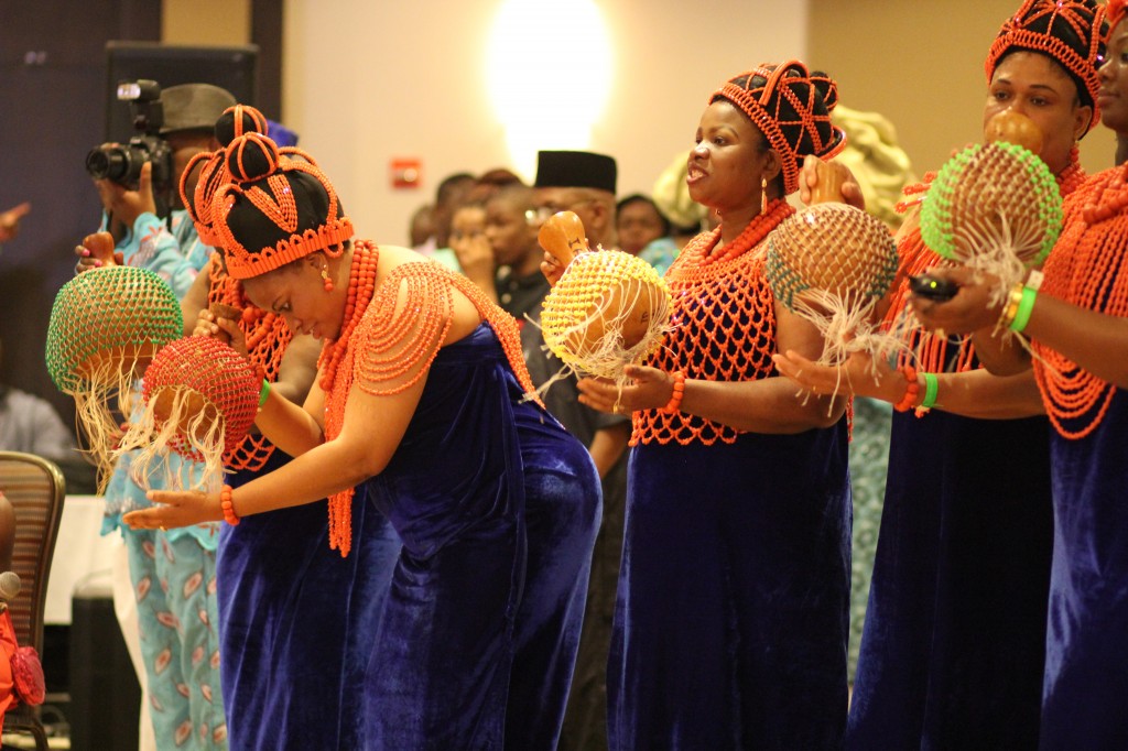 Edo rich and enviable cultural display by Akugbe-Oretin Club at the recently concluded Edo National Association Worldwide Convention