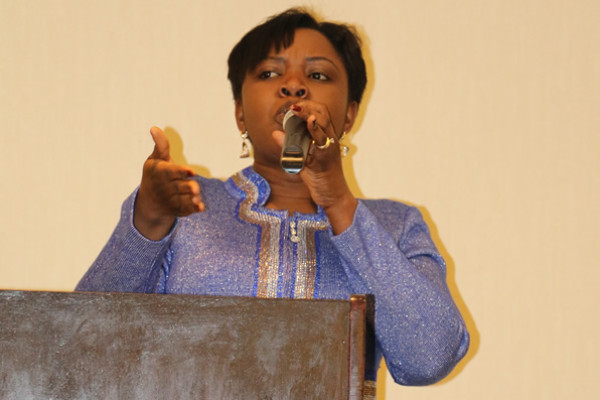 Minister in charge of Fire of Life Ministry, Naomi  Osagiede