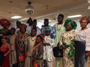 Alltimepost.com captured this scene at the recent Igue Festival celebration hosted in Boston by premier Edo organization in Massachusetts, The Benin Club of Massachusetts. In the picture are children of members who participated in the fashion parade. First and second from right are the current President of the Club, Ms. Patience Iziengbe Abbe and President Emeritus, Mrs. Osaigbovo Osazuwa.