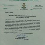fake letter of appointment