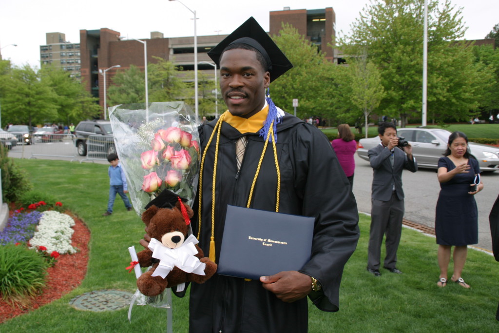 Nicholas Flawa, after his graduation from UMAS,  Lowell.