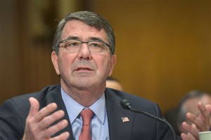 Secretary of Defense Ash Carter testifies before the Senate Appropriations Committee's defense subcommittee in Washington, D.C., May 6, 2015. DoD Photo by Glenn Fawcett 