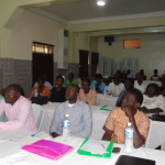  A Cross section of participants from the 9 states of the Niger Delta region at the Workshop.