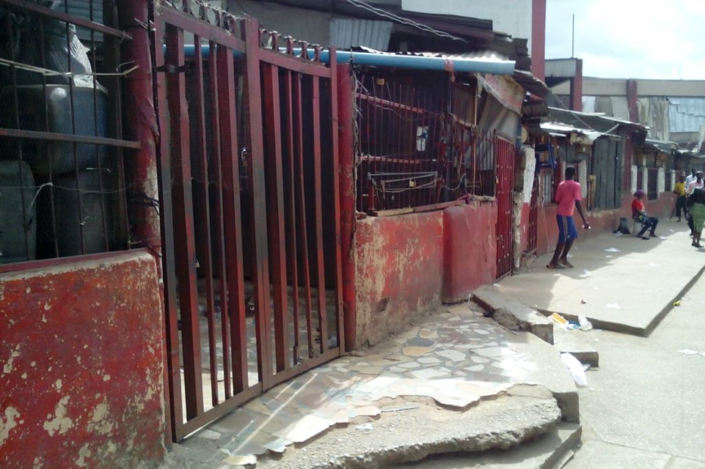 The look of Oba market following the annunced passing of the Great Benin King, Oba Erediauwa. Photo by Osaru Okus.