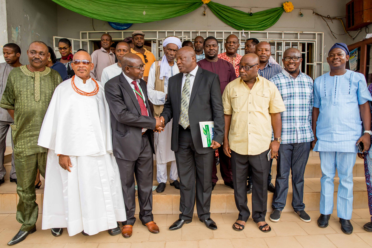 Secretary to the State Government, Osarodion Ogie Esq. in a group picture with other dignitaries who graced the occasion  