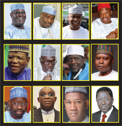 Who Among PDP Presidential Candidates Can Challenge President Buhari